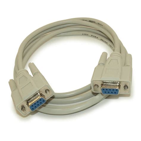 Ft Serial Null Modem Db Db Female To Female Cable Walmart