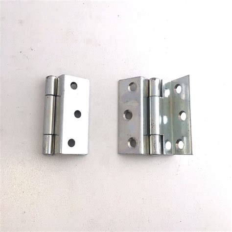 Steel Stormproof Hinges 1951 Brassed Zinc Plated 63mm EBay