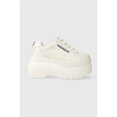 Kožne tenisice Naked Wolfe Sprinter boja bijela GLAMI hr