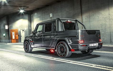 Brabus Turns The G Wagen Into An Insane 900hp Pickup Truck