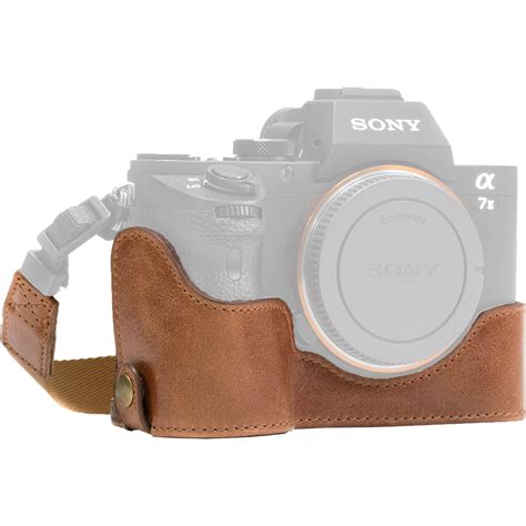 MegaGear Ever Ready Leather Half Case And Strap For Sony MG1130