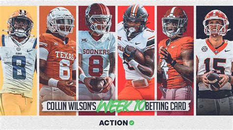 College Football Odds Predictions Collin Wilson S Week Bets For