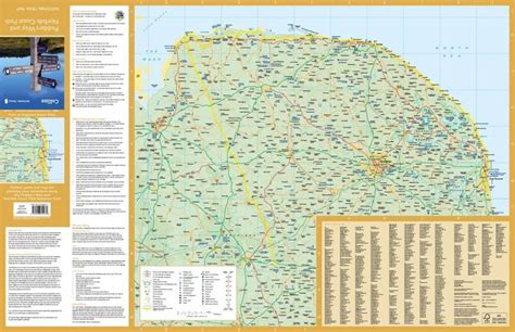 Peddars Way And Norfolk Coast Path National Trail Map Von Collins Maps