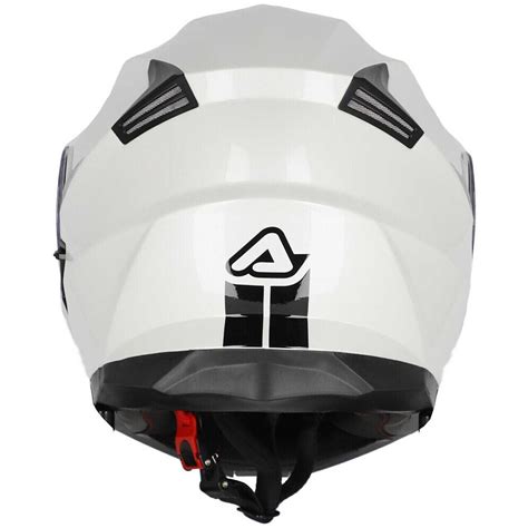 Casco Moto Modulare Acerbis Doppia Visiera Serel 22 06 Bianco Vendita Online Outletmoto Eu