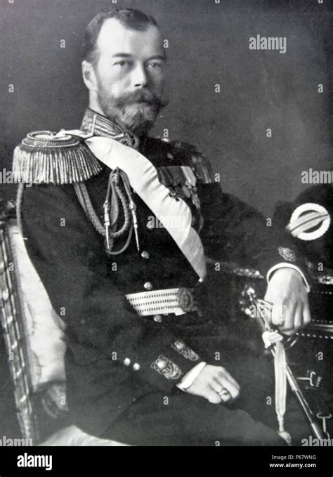 El emperador nicholas ii de rusia fotografías e imágenes de alta