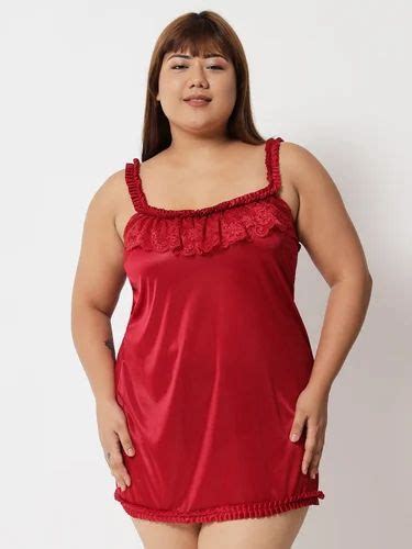 Klamotten Women S Plus Size Honeymoon Babydoll Lingerie M At Rs