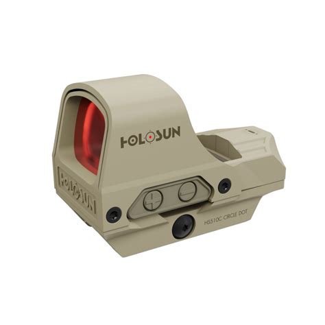 HOLOSUN HS510C RED DOT SIGHT FDE SHOOTINGSTORE AUSTRIA