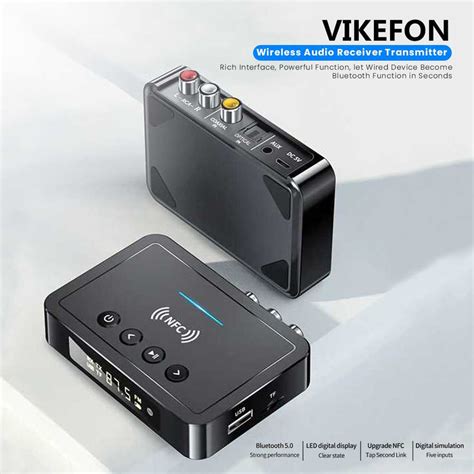 Jual VIKEFON Wireless Audio Receiver Transmitter Bluetooth 5.0