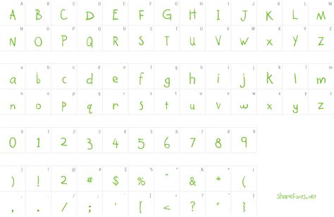 Download Free Font Kindergarten