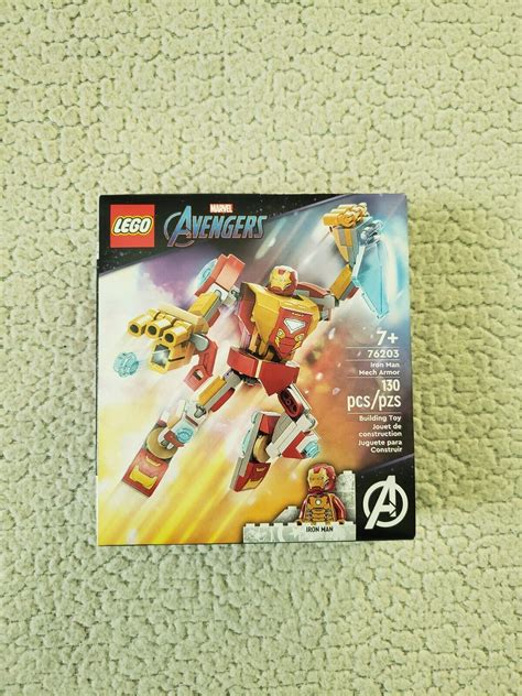 New Lego Iron Man Mech Armor Marvel Avengers Robot Suit Ebay