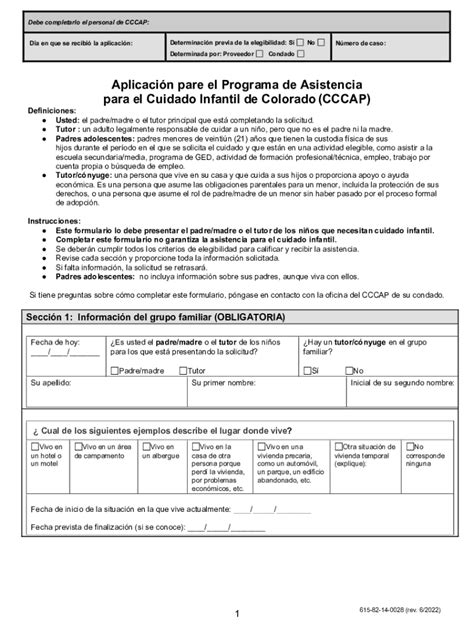 Completable En L Nea Aplicacin Pare El Programa De Asistencia Para El