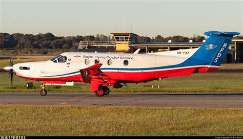 VH FXZ Pilatus PC 12 47E Royal Flying Doctor Service Of Australia