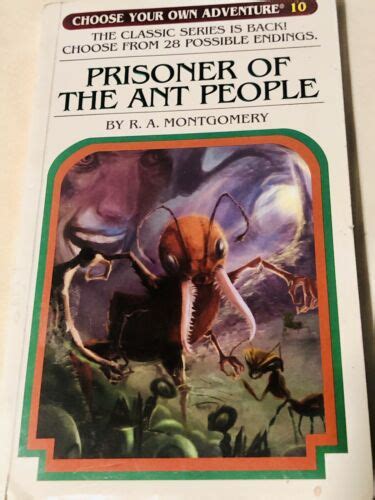 Choose Your Own Adventure 2006 Paperback Prisoner Of The Ant People 10