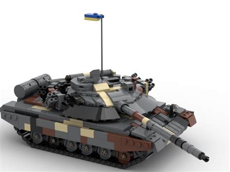 Lego Moc T 64bm Bulat Tank By Gunsofbrickston Rebrickable Build