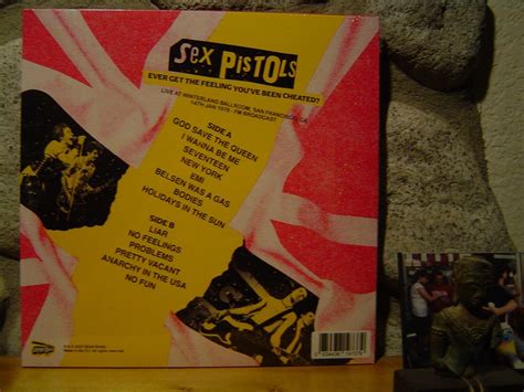 Sex Pistols Ever Get The Feeling You Ve Been Cheated Lp Live