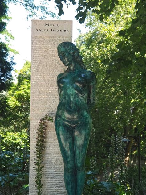 Museum Anjos Teixeira In Sintra In Portugal Sculpture Of A Woman