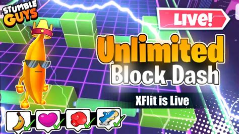 0 45 2 Unlimited Block Dash Stumble Guys Live Stumble Guys Live In