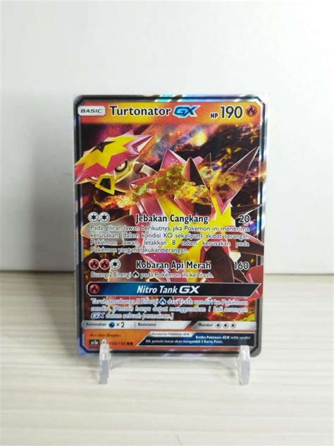 Jual Kartu Pokemon Tcg Indonesia Turtonator Gx Rr Di Seller Syllogiid