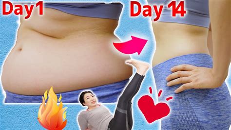 🔥lose Belly Fat In 14 Days With Lying Down Beginner Exercise And Magic