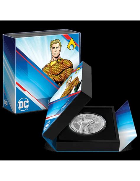 Aquaman Classic Dc Comics Oz Silver Coin Niue