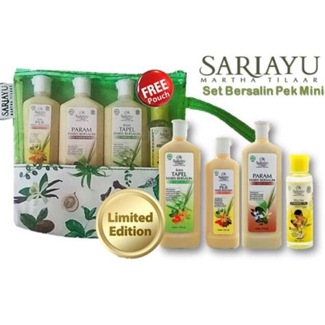 Sari Ayu Set Bersalin Pek Ekonomi Pek Mini Set Bersalin Murah