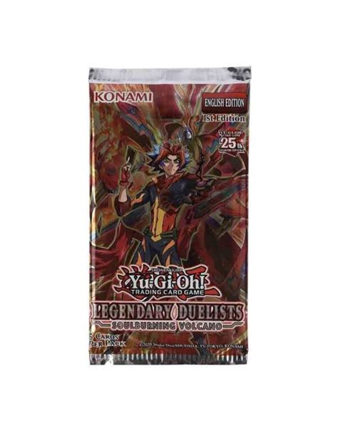 Yu Gi Oh Tcg Legendary Duelists Soulburning Volcano St Ed Booster