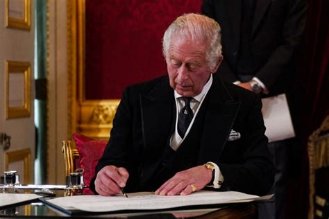 King Charles Iii Proclaimed As Britains New Monarch