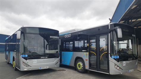 Alsa Incorpora Dos Buses De Bajas Emisiones A Su Flota Del Transporte