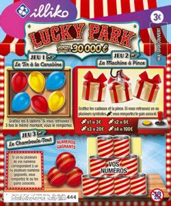 Tous à la fête foraine avec Lucky Park le nouveau jeu de grattage FDJ