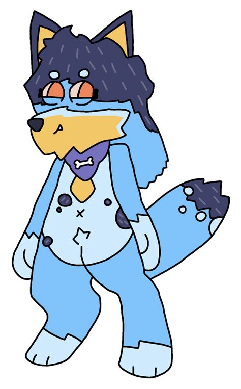 Adult Bluey Second Design By Gammaraydeviantart On Deviantart