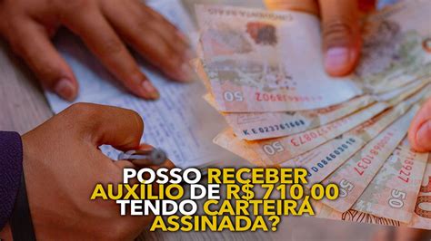 Minha Carteira De Trabalho é Assinada Posso Receber O Auxílio De R