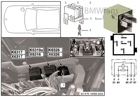 Relay Relief Terminal K Bmw X E X M S Usa