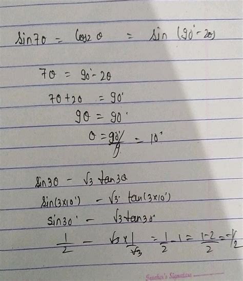 If Theta And Theta Are Measure Of Acute Angles Such That