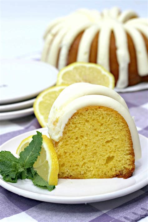 Lemon Bundt Cake - Mama's On A Budget Bundt Cake