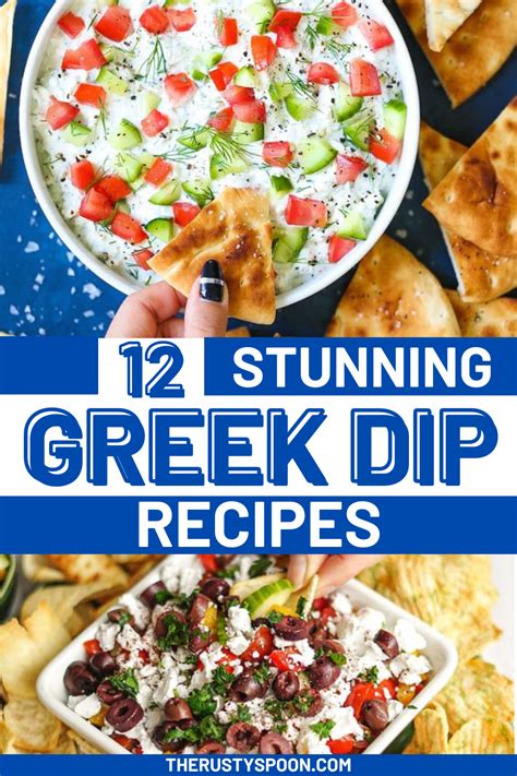 Stunning Greek Dip Recipes The Rusty Spoon Recette