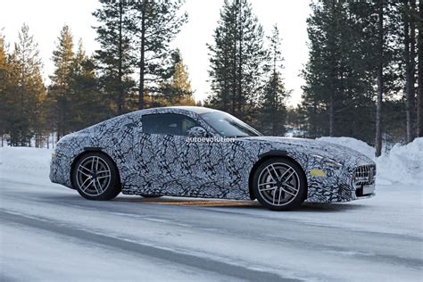 2023 Mercedes Amg Gt Coupe Makes Spy Photo Debut Autoevolution