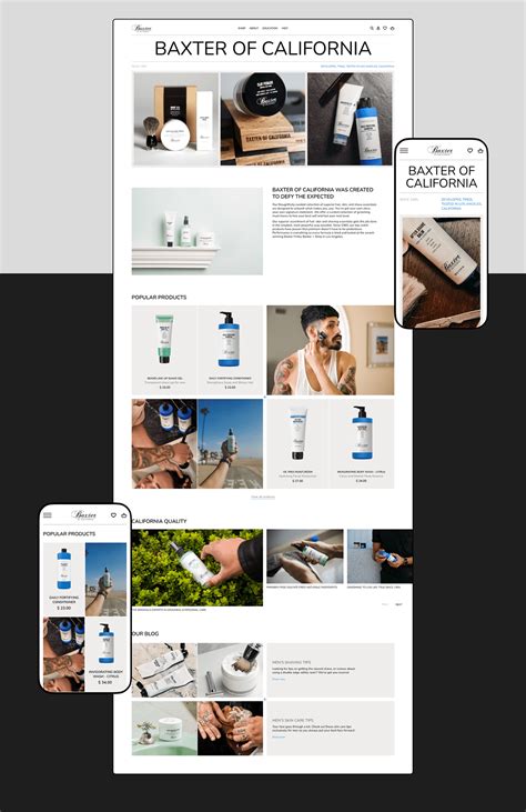 Baxter of California on Behance