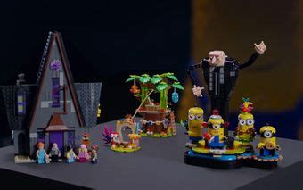 LEGO Despicable Me 4: First look at Gru's House & Buildable Minions!