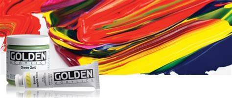 GOLDEN Artist Heavy Body Acrylic Colors, GOLDEN Acrylics, GOLDEN Acrylic Paints | Rex Art Supplies