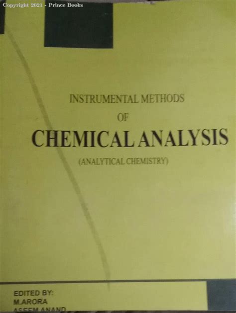 88472196 Instrumental Methods Of Chemical Analysis 1e