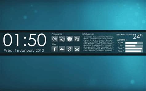 30 Melhores Skins Rainmeter Para Windows 10 Download 2024