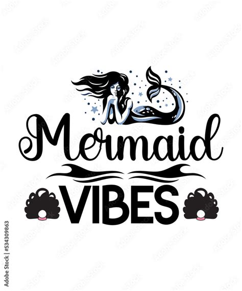 Mermaid Svg Bundle Sea Beach Cute Mermaid Mermaid Clipart Mermaid