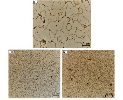 Optical Microstructure Of A Base Material B Sz Fsw C Sz P Fsw