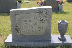 William Bartemus Willie Wilson Homenaje De Find A Grave