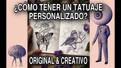 CÓMO DISEÑAR UN TATUAJE ÚNICO Y ORIGINAL YouTube