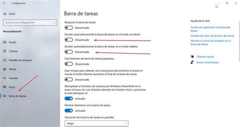 Cómo Ocultar La Barra De Tareas Automáticamente En Windows