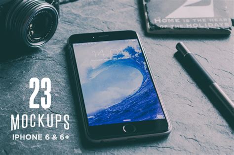 23 Cool Iphone 6 And 6 Mockups By Made By Vadim Thehungryjpeg