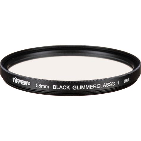 Tiffen Black Glimmerglass Camera Filter Mm Grade Blkgg