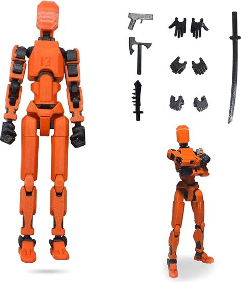 Titan 13 Action Figure, T13 Multi-Jointed Action Figures with 4 Types ...