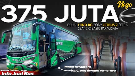 Jual Cepat Tanpa Perantara 375 Juta Nego Hino Rg Tahun 2003 Body